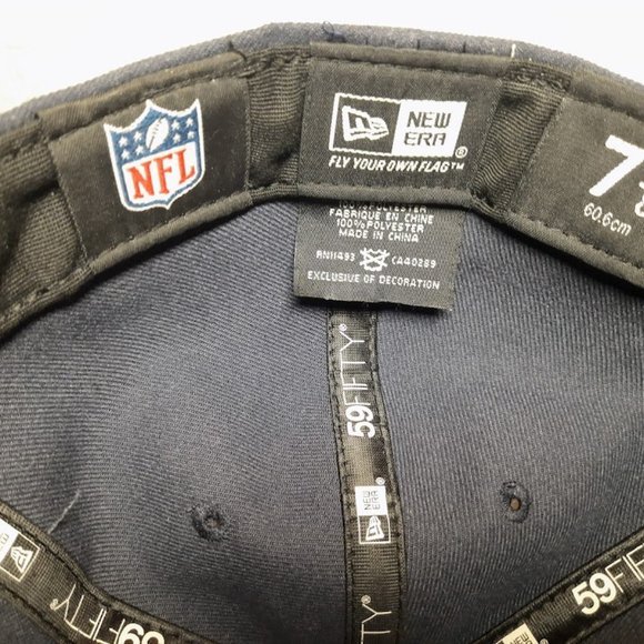 Chicago Bears NFL Authentic "On-Field" Sideline New Era 59FIFTY Fitted Hat - Picture 7 of 8